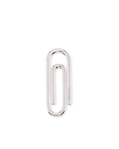 prada sterling silver paperclip grailed